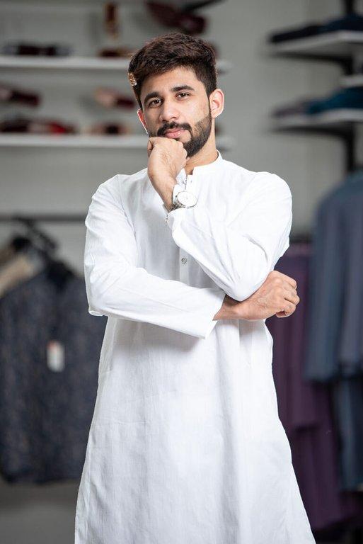Porcelain White Kurta